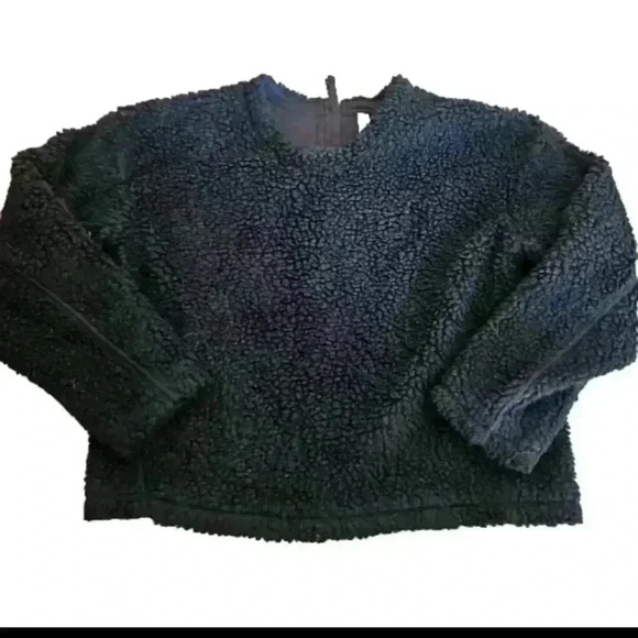 Lululemon Womens Black Wool Whenever Crew Sweater 6 - Picture 7 of 16